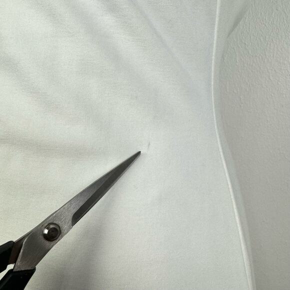 Runaway the Label | NWT Lyla Ivory White Side Slit Keyhole Body-con Midi Dress - Picture 12 of 16